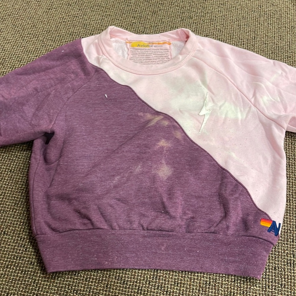 Aviator Nation Sweater XS (stains throughout)